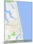 Virginia Beach, United States of America Map-null-Mounted Poster