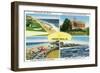 Virginia Beach, Virginia, Famous Scenes of the City-Lantern Press-Framed Art Print