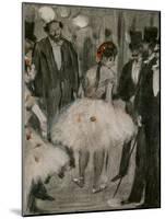 Virginia being admired in front of the Marquis Cavalcanti-Edgar Degas-Mounted Giclee Print