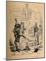 'Virginia carried off by a Minion in the pay of Appius', 1852-John Leech-Mounted Giclee Print