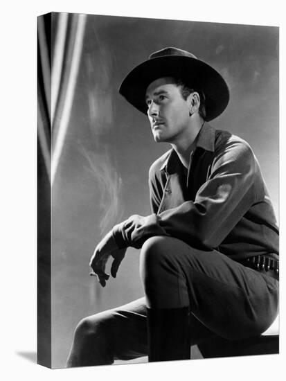 Virginia City, Errol Flynn, 1940-null-Stretched Canvas