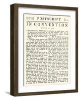 Virginia Constitution, 1776-null-Framed Giclee Print