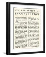 Virginia Constitution, 1776-null-Framed Giclee Print