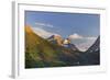 Virginia Falls in Glacier National Park, Montana, USA-Chuck Haney-Framed Photographic Print