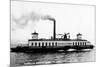 Virginia - Hampton Roads Ferry Seawell's Point-Lantern Press-Mounted Art Print