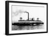 Virginia - Hampton Roads Ferry Seawell's Point-Lantern Press-Framed Art Print