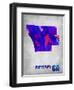 Virginia Highlands Georgia-NaxArt-Framed Art Print