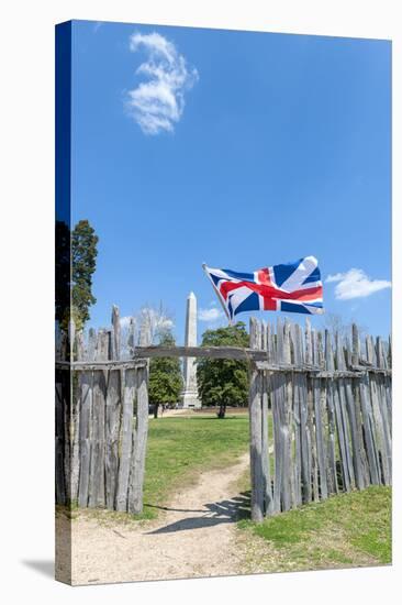 Virginia, Jamestown, Palisades and Tercentenary Monument-Lisa S. Engelbrecht-Stretched Canvas