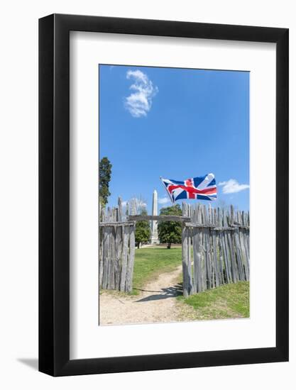Virginia, Jamestown, Palisades and Tercentenary Monument-Lisa S. Engelbrecht-Framed Photographic Print