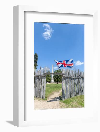 Virginia, Jamestown, Palisades and Tercentenary Monument-Lisa S. Engelbrecht-Framed Photographic Print