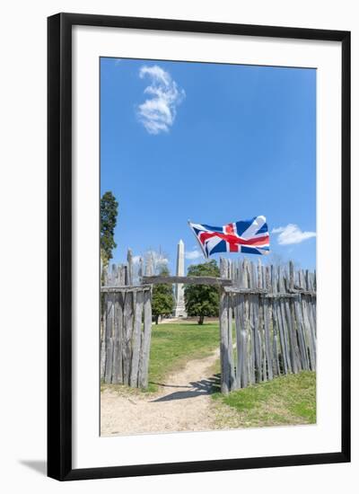 Virginia, Jamestown, Palisades and Tercentenary Monument-Lisa S. Engelbrecht-Framed Photographic Print