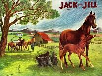 Horses - Jack and Jill, June 1946-Virginia Mann-Giclee Print