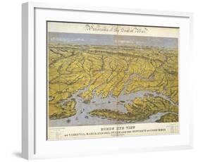 Virginia, Maryland Delaware and The District of Columbia, c.1861-John Bachmann-Framed Art Print