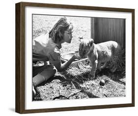 Virginia McKenna - Born Free-null-Framed Photo