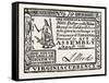 Virginia Paper Money, USA, 1870s-null-Framed Stretched Canvas
