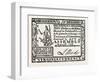 Virginia Paper Money, USA, 1870s-null-Framed Giclee Print