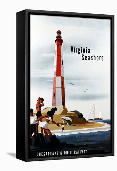 Virginia Seashore-Bern Hill-Framed Stretched Canvas