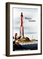 Virginia Seashore-Bern Hill-Framed Giclee Print