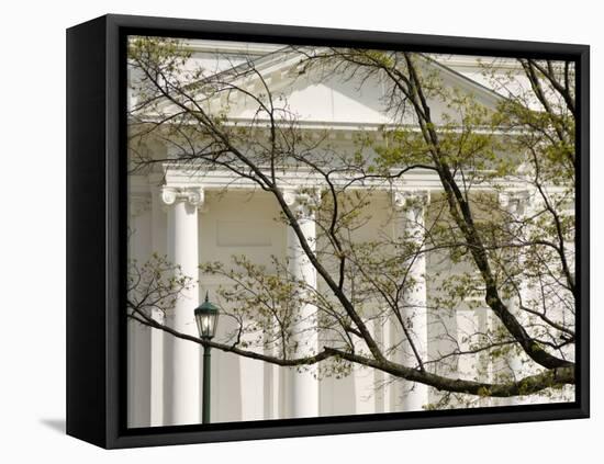 Virginia State Capitol, Richmond, Virginia, United States of America, North America-Snell Michael-Framed Stretched Canvas