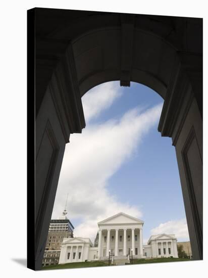 Virginia State Capitol, Richmond, Virginia, United States of America, North America-Snell Michael-Stretched Canvas