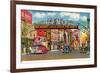 Virginia Street, Reno, Nevada-null-Framed Premium Giclee Print