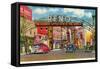 Virginia Street, Reno, Nevada-null-Framed Stretched Canvas