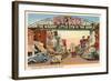 Virginia Street, Reno, Nevada-null-Framed Art Print