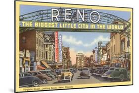 Virginia Street, Reno, Nevada-null-Mounted Art Print