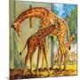 Virginia the Giraffe-McConnell-Mounted Giclee Print