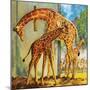 Virginia the Giraffe-McConnell-Mounted Premium Giclee Print