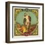 Virginia, Venus Brand Tobacco Label-Lantern Press-Framed Art Print