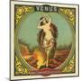 Virginia, Venus Brand Tobacco Label-Lantern Press-Mounted Art Print