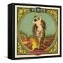 Virginia, Venus Brand Tobacco Label-Lantern Press-Framed Stretched Canvas