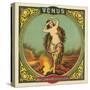 Virginia, Venus Brand Tobacco Label-Lantern Press-Stretched Canvas