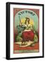 Virginia, Victory Brand Tobacco Label-Lantern Press-Framed Art Print