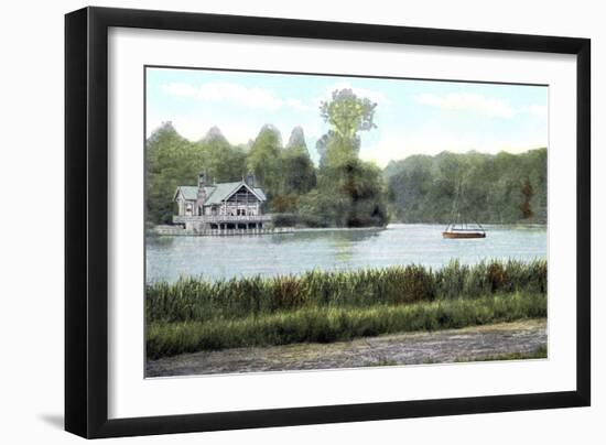 Virginia Water, Surrey, 20th Century-null-Framed Giclee Print