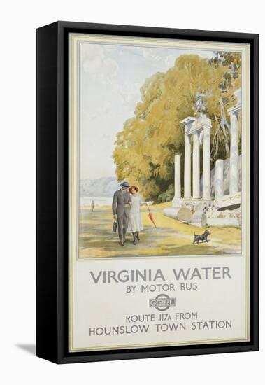 Virginia Water-Frederick Pegram-Framed Stretched Canvas