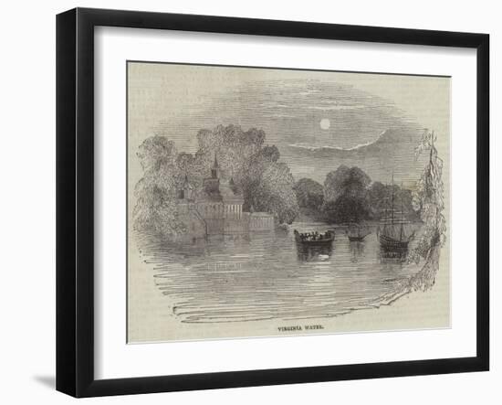 Virginia Water-null-Framed Giclee Print