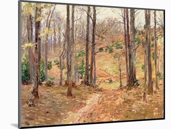 Virginia Woods, 1893-Theodore Robinson-Mounted Premium Giclee Print