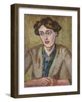 Virginia Woolf (1882-1941)-Roger Eliot Fry-Framed Giclee Print