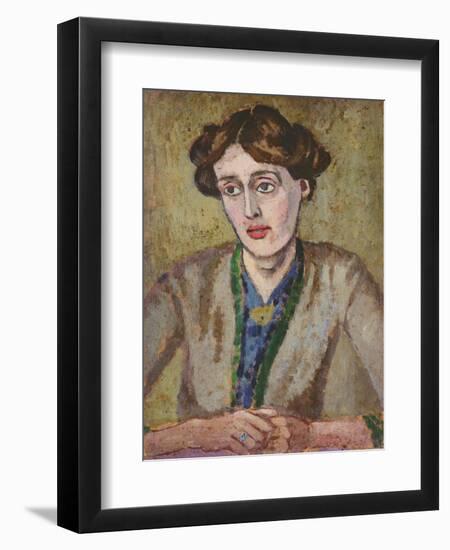 Virginia Woolf (1882-1941)-Roger Eliot Fry-Framed Giclee Print