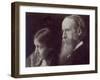 Virginia Woolf and Her Father Sir Leslie Stephen, C.1903-null-Framed Giclee Print