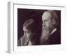 Virginia Woolf and Her Father Sir Leslie Stephen, C.1903-null-Framed Giclee Print