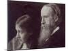 Virginia Woolf and Her Father Sir Leslie Stephen, C.1903-null-Mounted Giclee Print