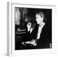 Virginia Woolf (B/W Photo)-null-Framed Giclee Print