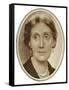 Virginia Woolf English Novelist-null-Framed Stretched Canvas