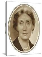 Virginia Woolf English Novelist-null-Stretched Canvas