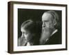 Virginia Woolf with her Father-Science Source-Framed Giclee Print