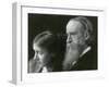 Virginia Woolf with her Father-Science Source-Framed Giclee Print