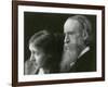 Virginia Woolf with her Father-Science Source-Framed Giclee Print